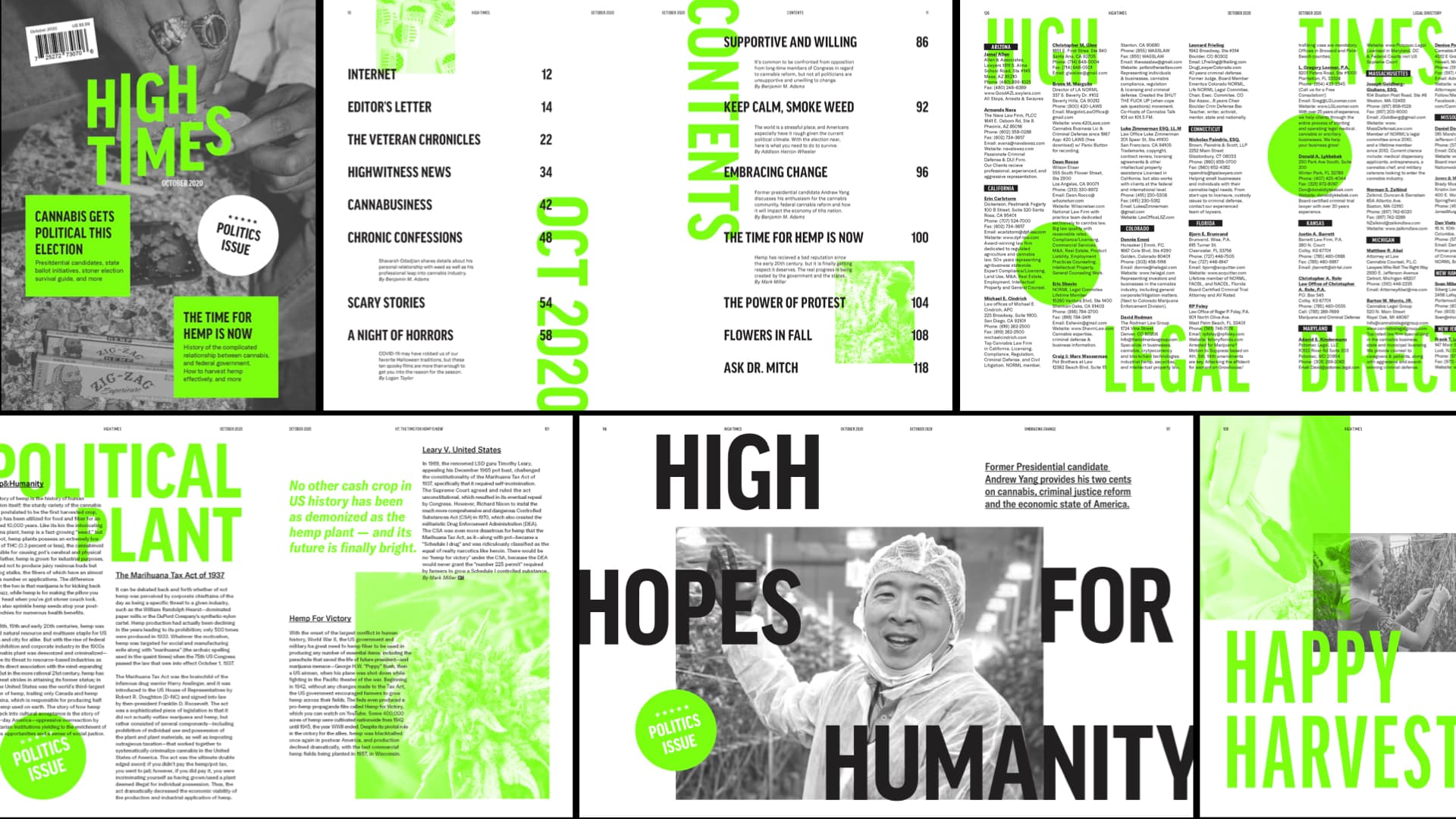High Times Magazine & Branding, 2021