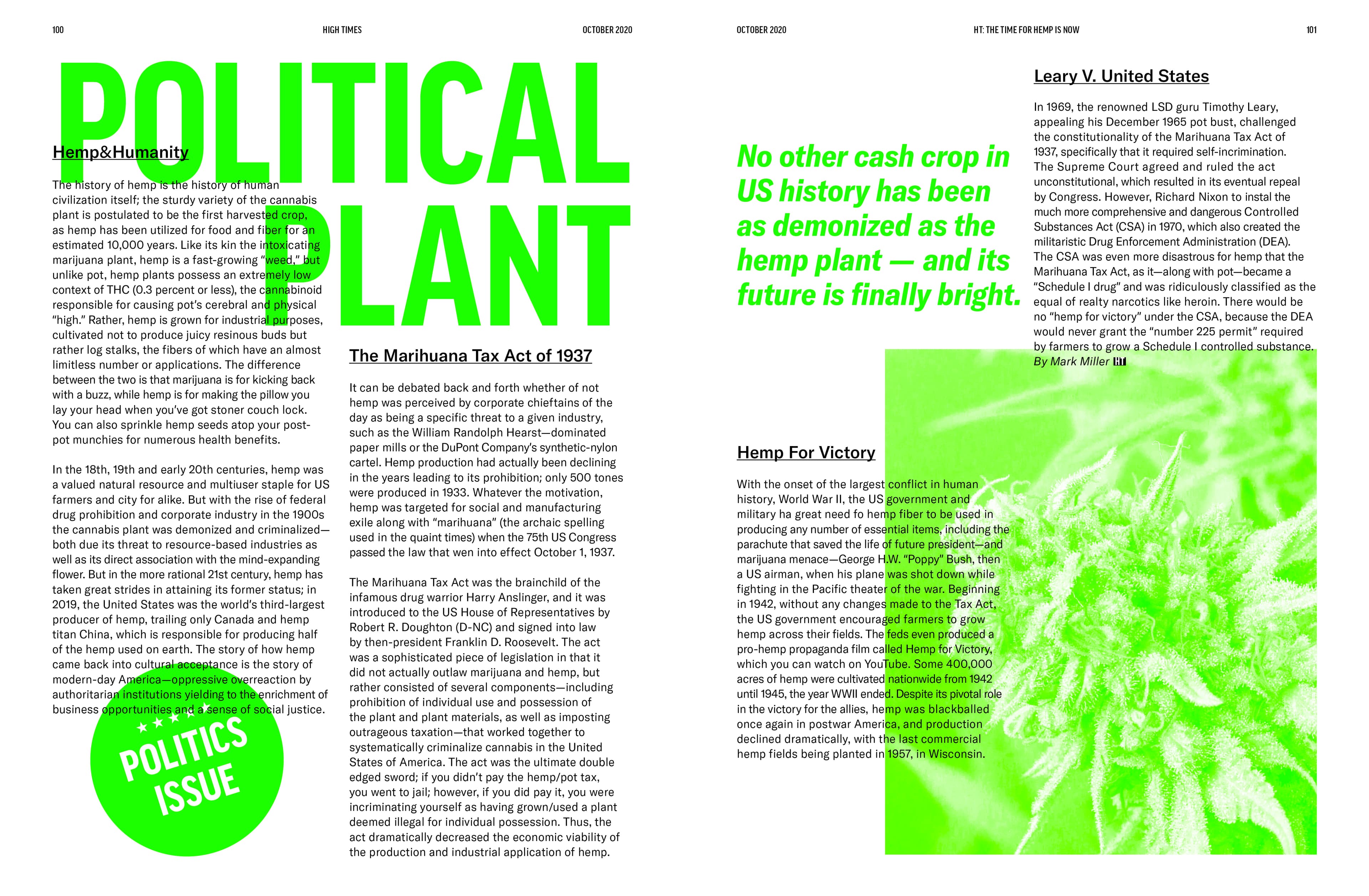 High Times Magazine & Branding, 2021