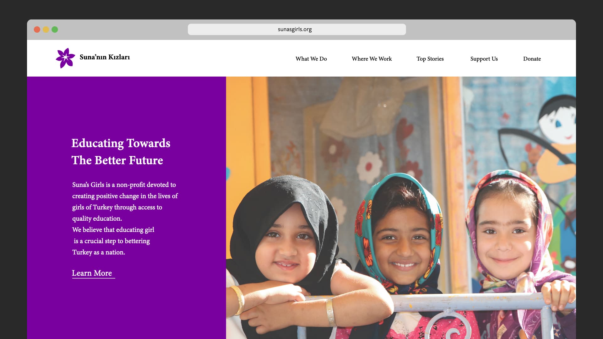 Suna'nin Kizlari, Non-Profit Branding, 2021